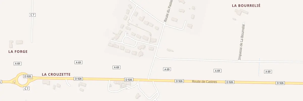 Plan du 5389 Plaisance à Saint-Germain-des-Prés