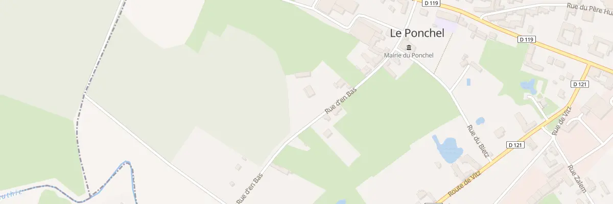 Plan du 9 Rue d’En Bas au Ponchel