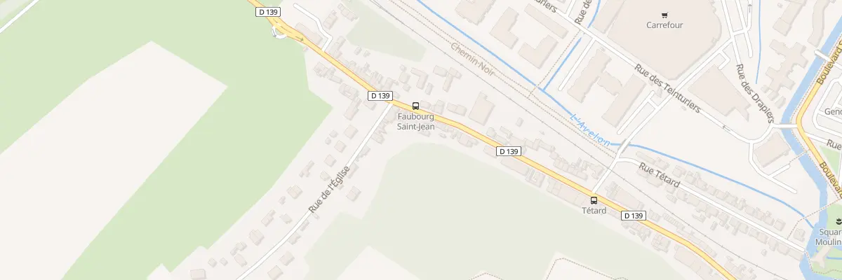 Plan du 77 Rue du Faubourg Saint-Jean à Beauvais