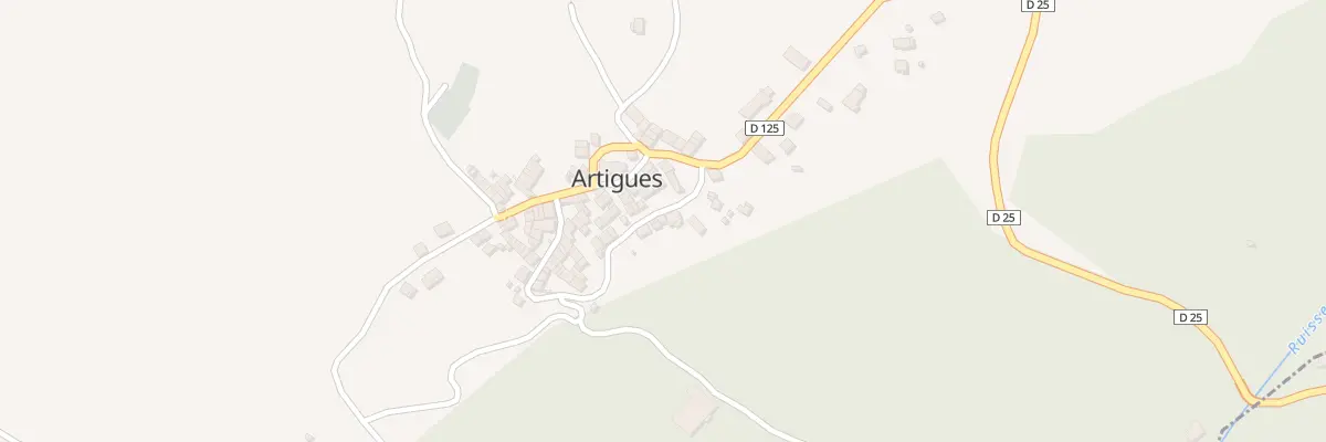 Plan du 24B Le Village à Artigues