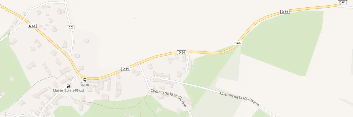 Plan du 20 Rte de Vallangoujard à Épiais-Rhus