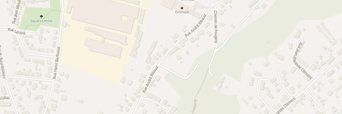 Plan du 68 Rue André Ribaud à Vierzon