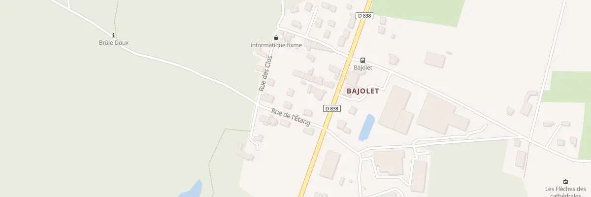 Plan du 1 Rue de l’Etang à Forges-les-Bains