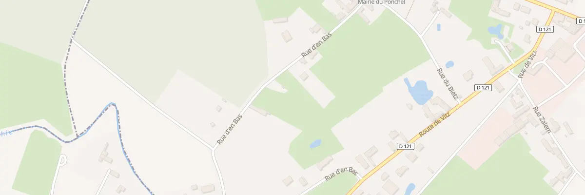 Plan du 10 Rue d’En Bas au Ponchel