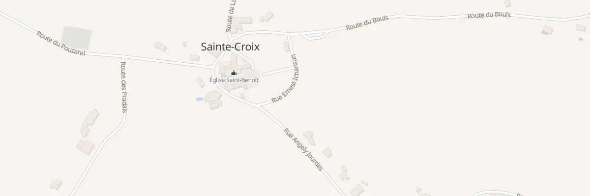 Plan du 8 Rue Ernest Ichanson à Sainte-Croix