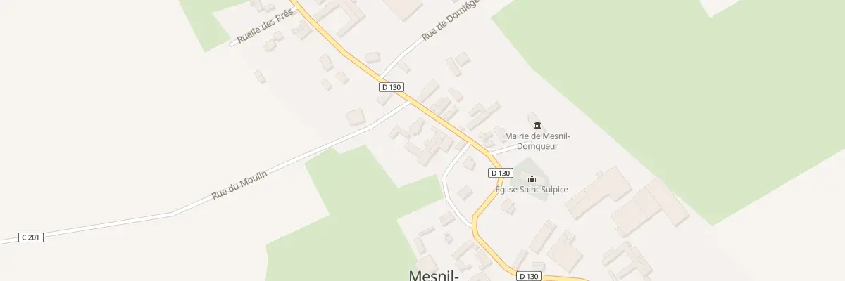 Plan du 8 Rue des Tilleuls à Mesnil-Domqueur