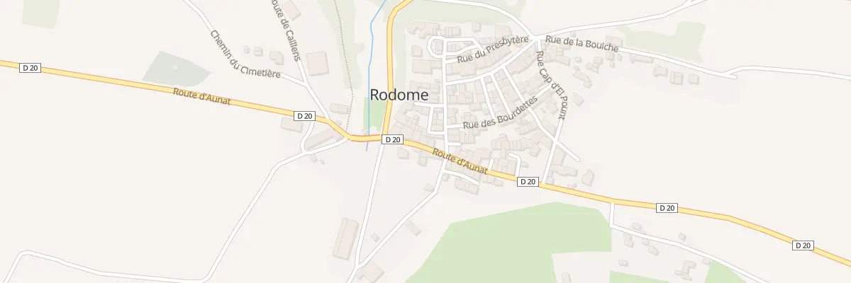 Plan du 82 Le Village à Rodome