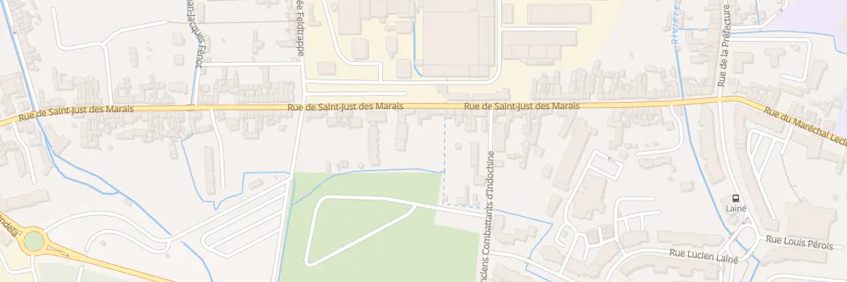 Plan du 63 Rue de Saint-Just des Marais à Beauvais