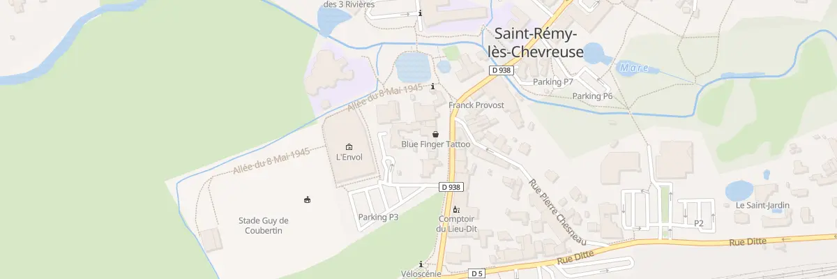 Plan du 22 Rue de la République à Saint-Rémy-lès-Chevreuse