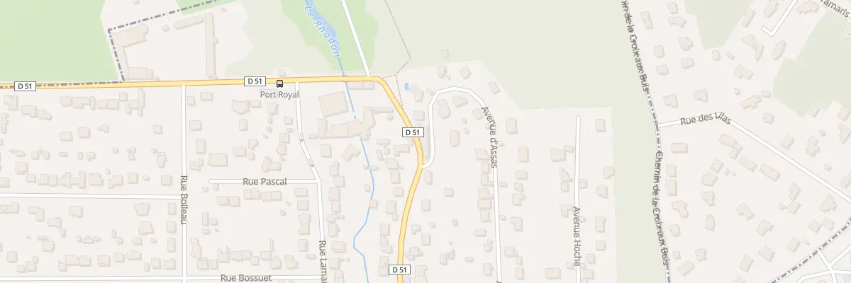 Plan du 92 Rue de Port Royal à Saint-Rémy-lès-Chevreuse