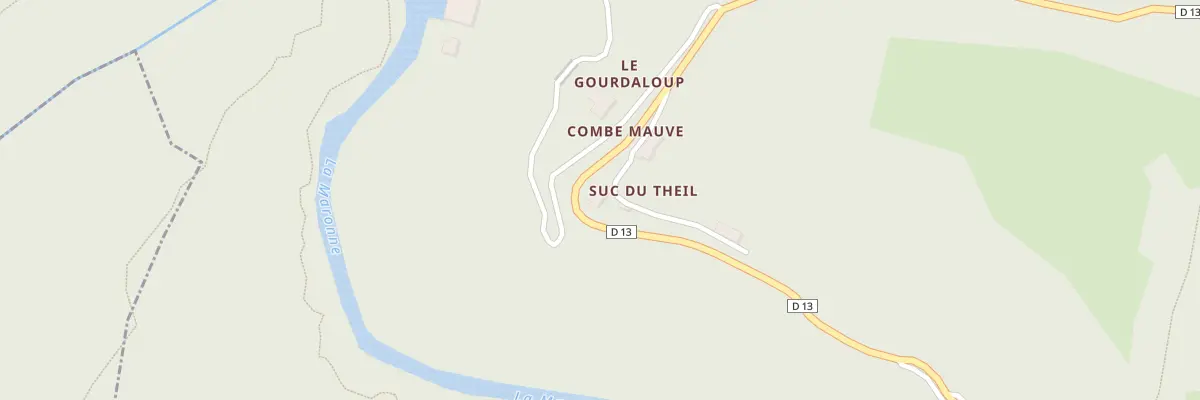 Plan du 5011 Suc du Theil à Saint-Geniez-ô-Merle