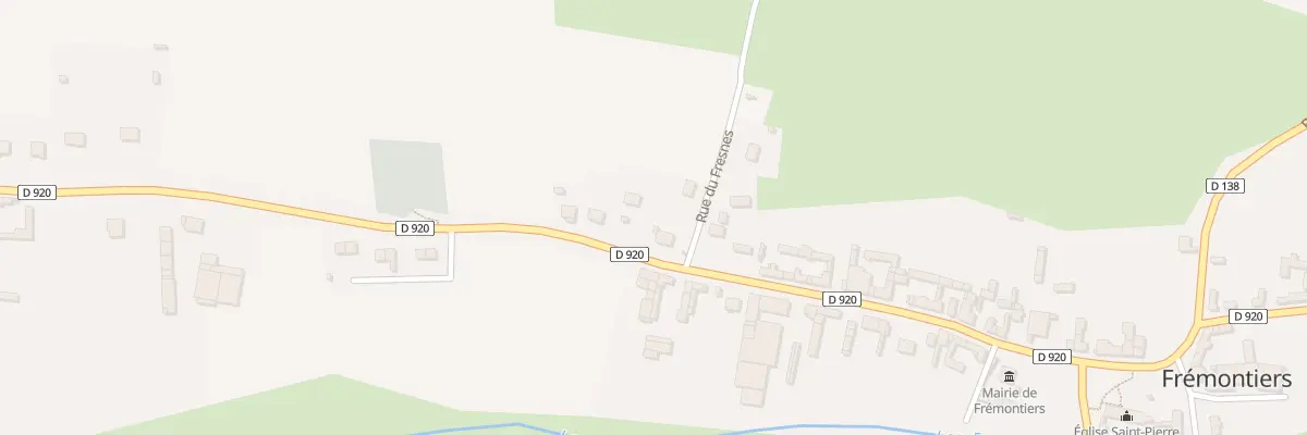 Plan du 33 Rue de Poix à Frémontiers