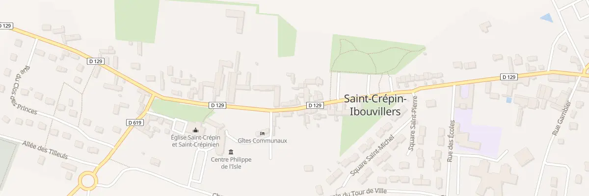 Plan du 94 Rue du Général De-gaulle à Saint-Crépin-Ibouvillers