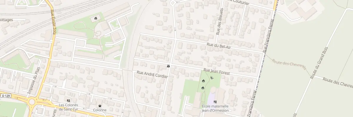 Plan du 26 Rue Jean Forest à Saint-Cyr-l’École