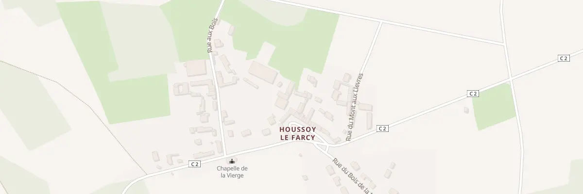 Plan du 15B Gr Grande Rue d’Houssoy à Troissereux