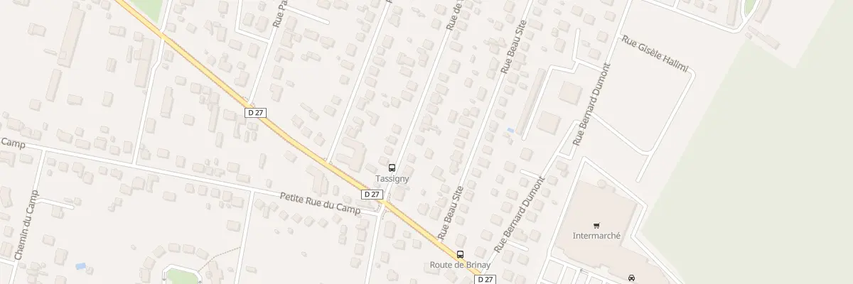 Plan du 105 Rue de Villeneuve à Vierzon