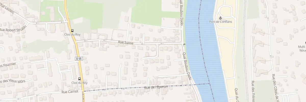 Plan du 24 Rue Itasse à Maurecourt