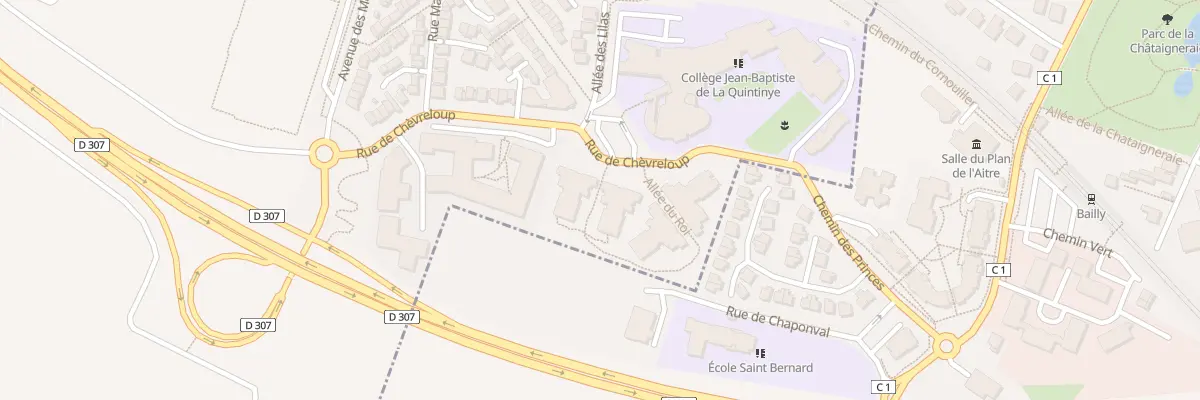 Plan du 16 Rue de Chevreloup à Noisy-le-Roi