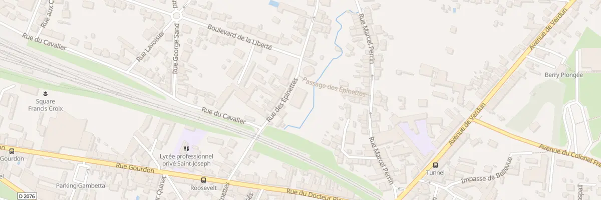 Plan du 15 Rue des Epinettes à Vierzon