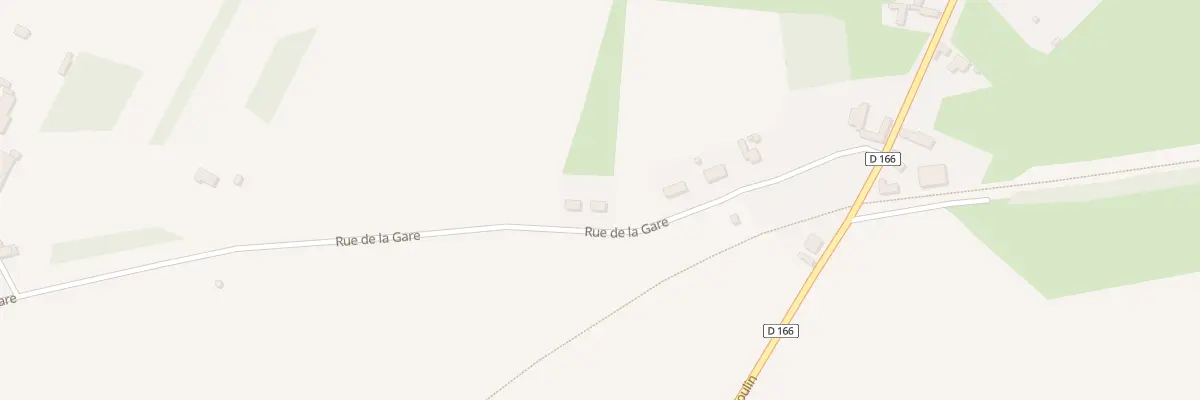 Plan du 6 Rue de la Gare à Conteville