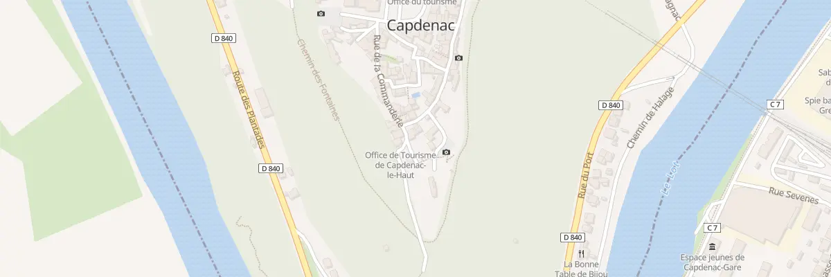 Plan du 5134 Rue de la Commanderie à Capdenac