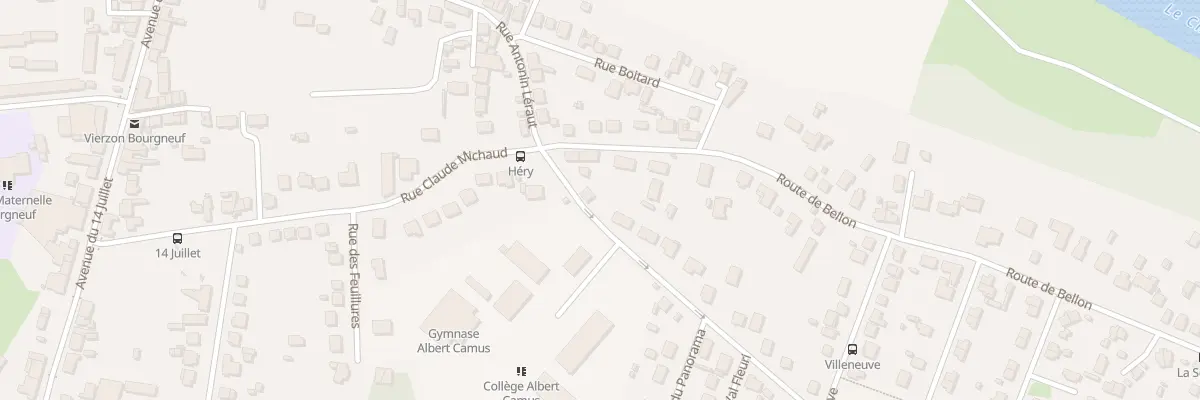 Plan du 3 Rue d’Héry à Vierzon