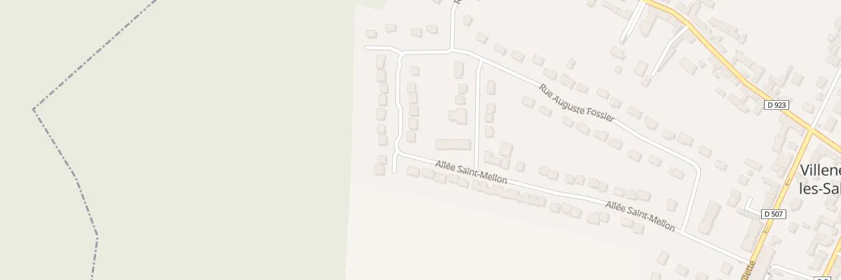 Plan du 11 Rue Saint Mellon à Villeneuve-les-Sablons