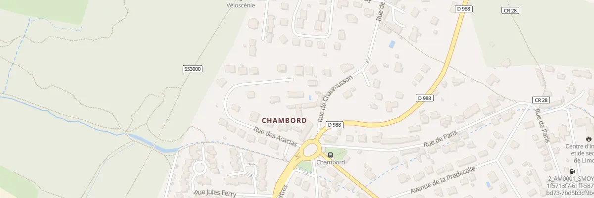Plan du 3 Rue de Chaumusson à Limours