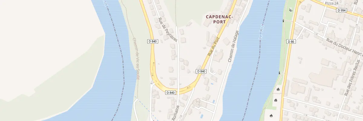 Plan du 5 Côte Romaine à Capdenac