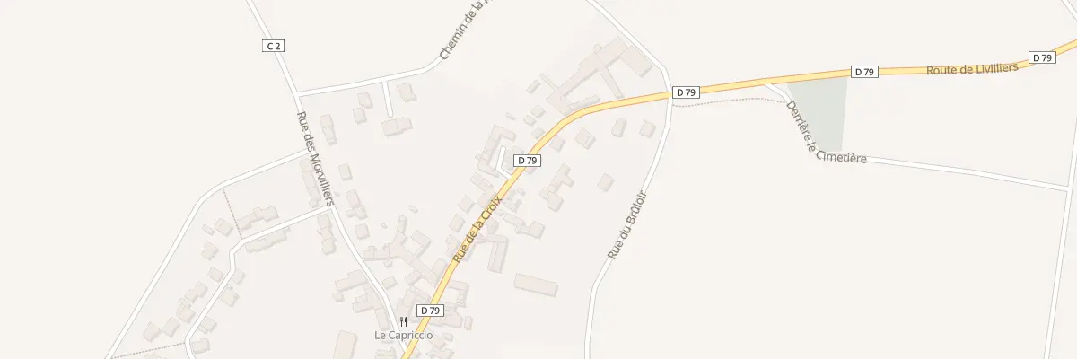 Plan du 24 Rue de la Croix à Génicourt