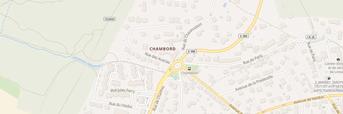 Plan du 6 Rue de Chartres à Limours