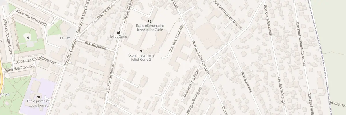 Plan du 3 Rue des Tourelles à Achères