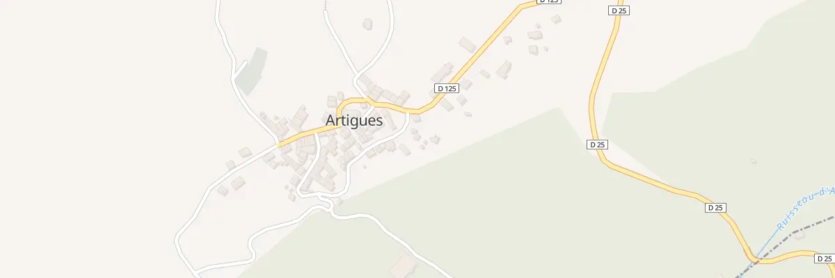Plan du 71 Le Village à Artigues