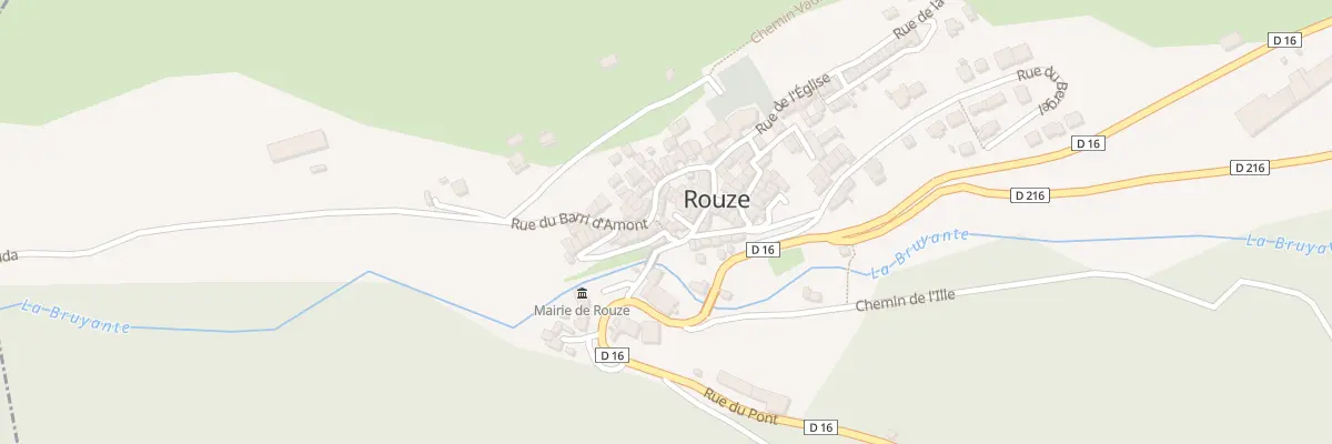 Plan du 66 Le Village à Rouze