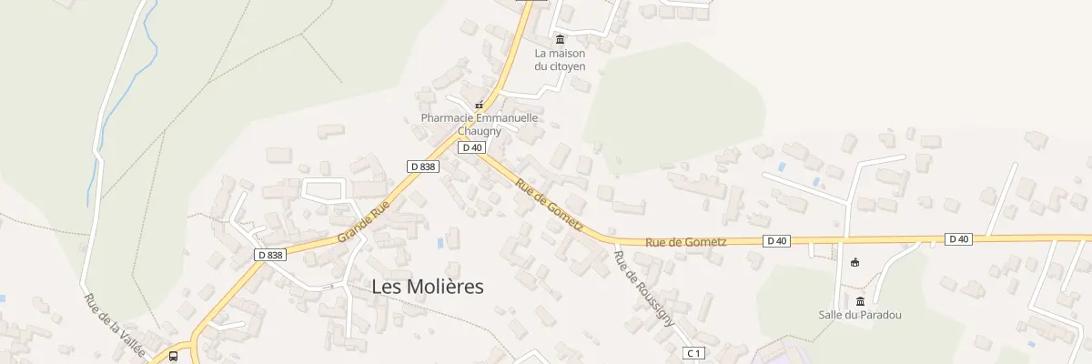 Plan du 5 Rue de Gometz aux Molières