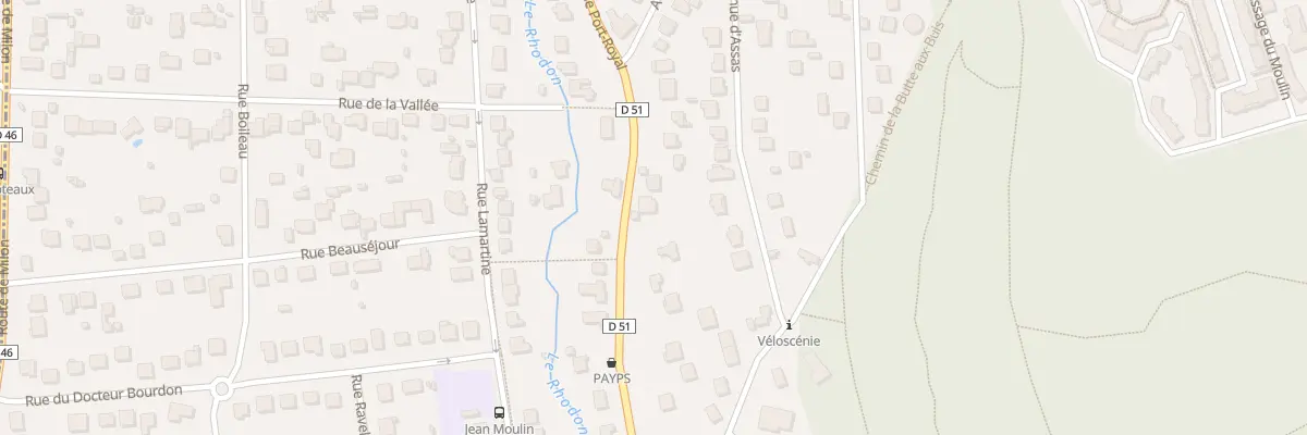 Plan du 32 Rue de Port Royal à Saint-Rémy-lès-Chevreuse