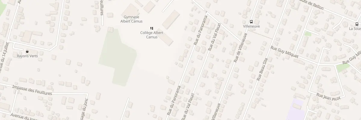 Plan du 16 Rue du Panorama à Vierzon