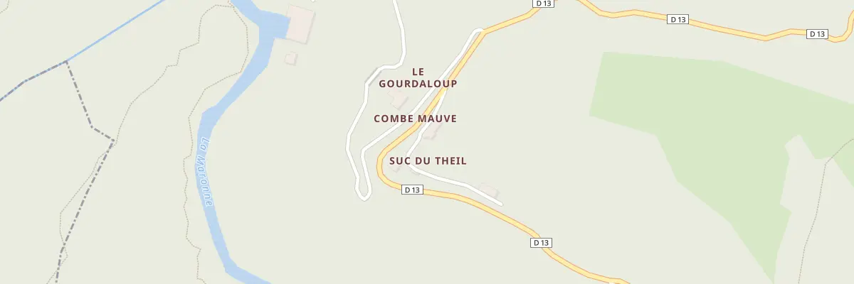 Plan du 5009 Combe Mauve à Saint-Geniez-ô-Merle