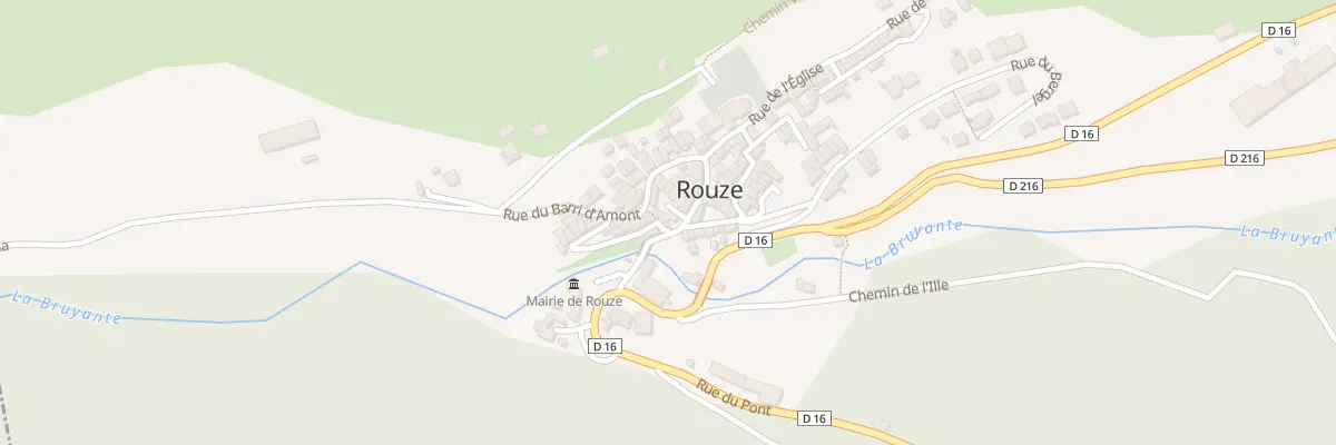 Plan du 83 Le Village à Rouze