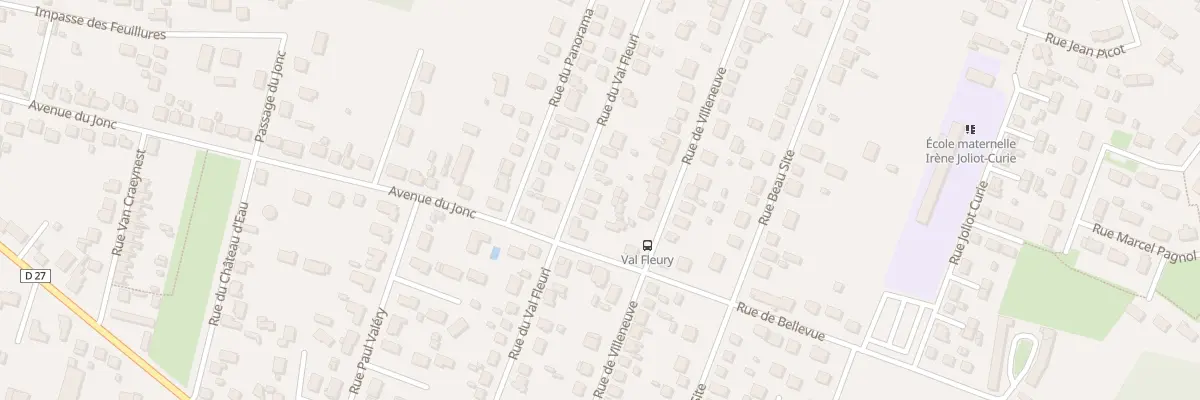 Plan du 43 Rue du Val Fleury à Vierzon