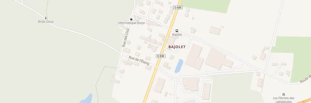 Plan du 5388 Bajolet à Forges-les-Bains
