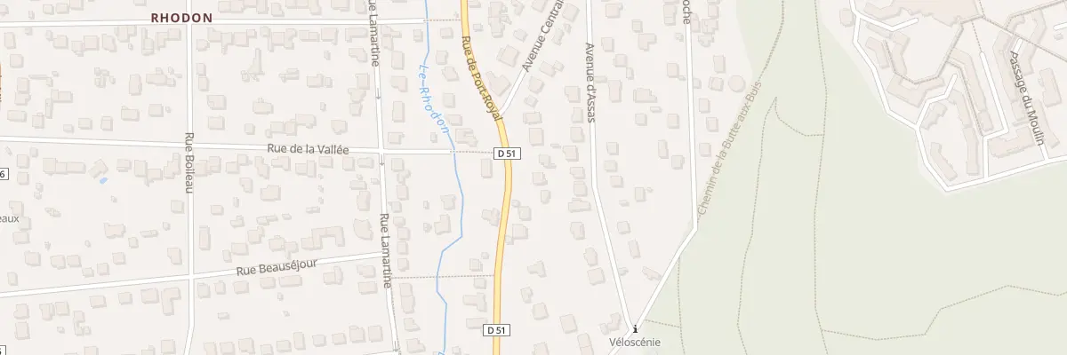 Plan du 38 Rue de Port Royal à Saint-Rémy-lès-Chevreuse