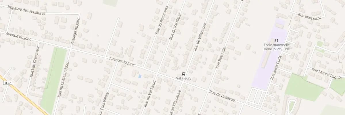 Plan du 41 Rue du Val Fleury à Vierzon
