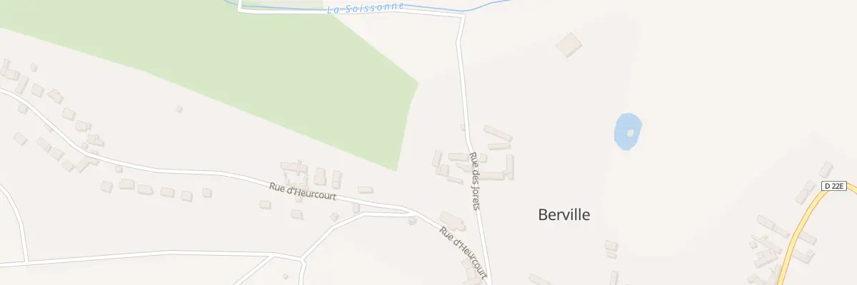 Plan du 7 Rue des Jorets à Berville