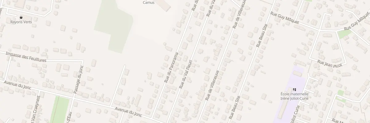 Plan du 22 Rue du Val Fleury à Vierzon