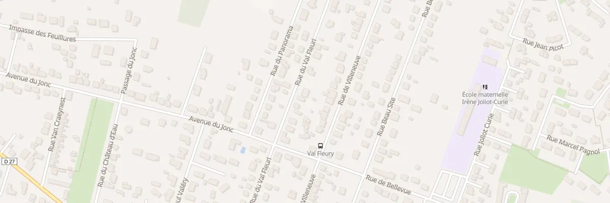 Plan du 37 Rue du Val Fleury à Vierzon