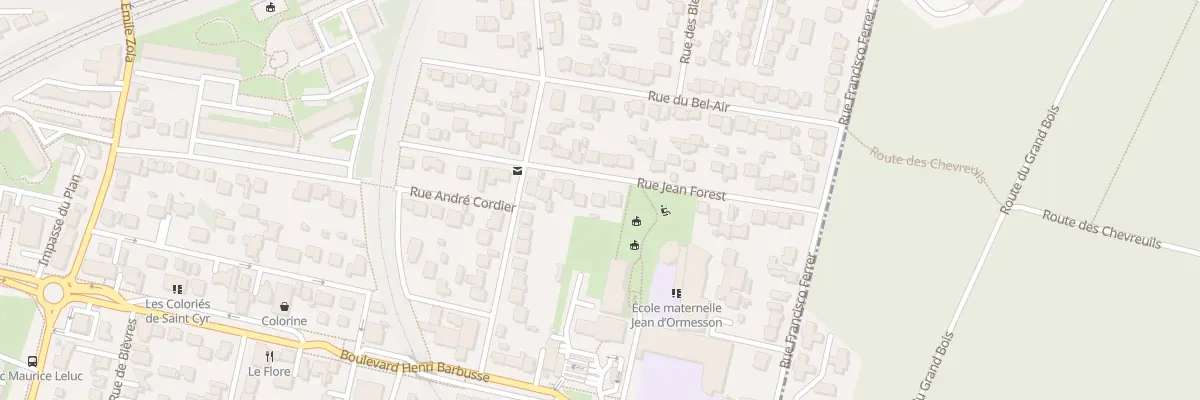Plan du 15 Rue Jean Forest à Saint-Cyr-l’École
