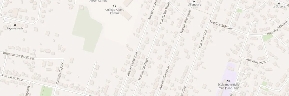 Plan du 18 Rue du Val Fleury à Vierzon