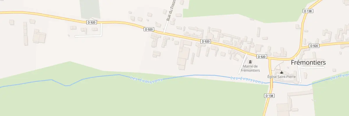 Plan du 16 Rue de Poix à Frémontiers