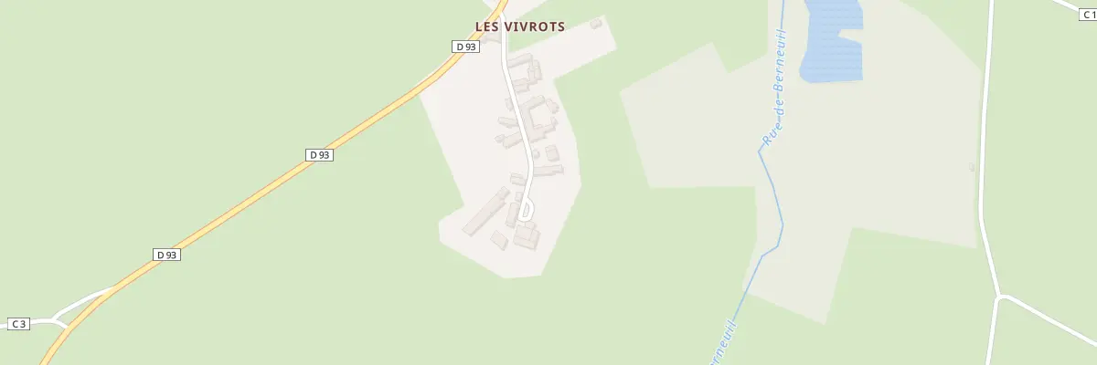 Plan du 9 Imp des Croisettes Les Vivrots à Berneuil-en-Bray